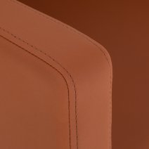 Kadernícke kreslo Gabbiano Vitoria hnedé