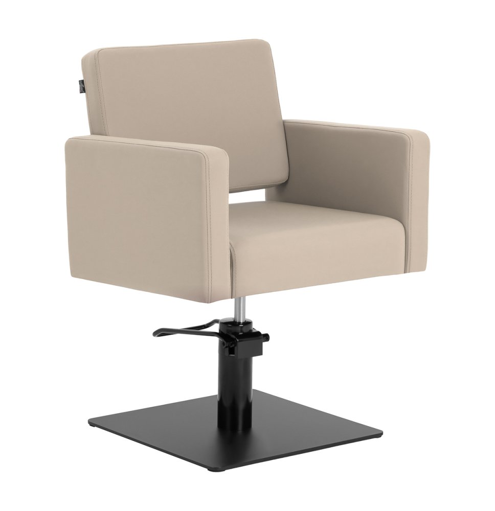 Kadernícke kreslo Gabbiano Vitoria sivo-béžové