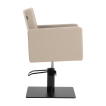 Kadernícke kreslo Gabbiano Vitoria sivo-béžové