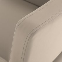 Kadernícke kreslo Gabbiano Vitoria sivo-béžové