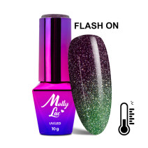 Gél lak Molly Lac Thermo Flashing Lights Photographic 693 10 g
