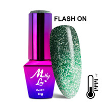 Gél lak Molly Lac Thermo Flashing Lights Rumour 695 10 g
