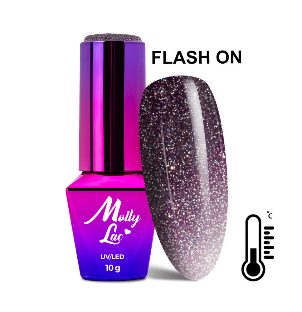 Gél lak Molly Lac Thermo Flashing Lights Itself 694 10 g