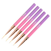 Sada štetcov na zdobenie AlleLac Ombre č. 1 – 5 ks