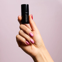 Semilac gél lak 795 Magnetic Raspberry 7 ml – malinovo červený Cat Eye Flash efekt