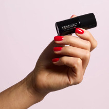 Semilac gél lak 796 Jelly Raspberry 7 ml – malinovo červený jelly efekt