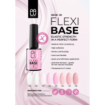 PALU Flexi Base 4 – flexibilná stavebná báza na nechty, svetlá ružová, 11 g