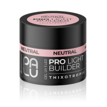 PALU Pro Light Builder Gel Neutral – stavebný UV/LED gél telový 45 g