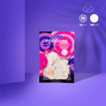 Staleks Expert brúsne papiere Pododisc M 20 mm 180 – jednorazové pilníky PDF-20-180 (50 ks)