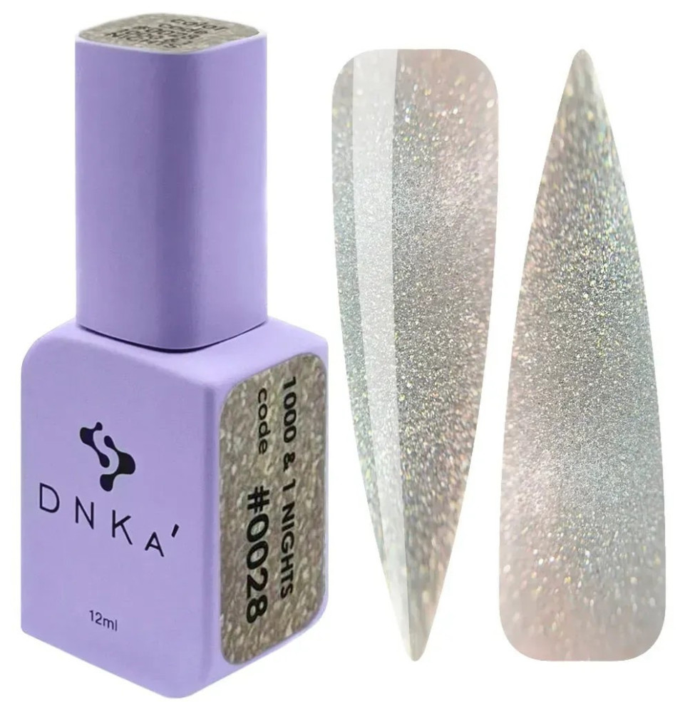 Gél lak DNKa’ Color 0028 1000 & 1 Nights 12 ml