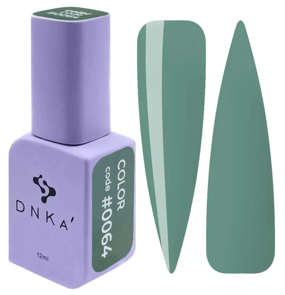 DNKa' Color 0064 12 ml – olivovo zelený gél lak