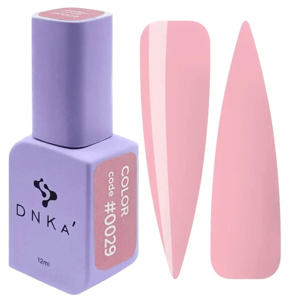 DNKa' Color 0029 12 ml – svetloružový gél lak