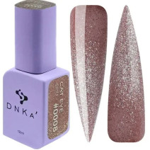 DNKa' 80’s Cat Eye 0008 12 ml – trblietavá rose gold