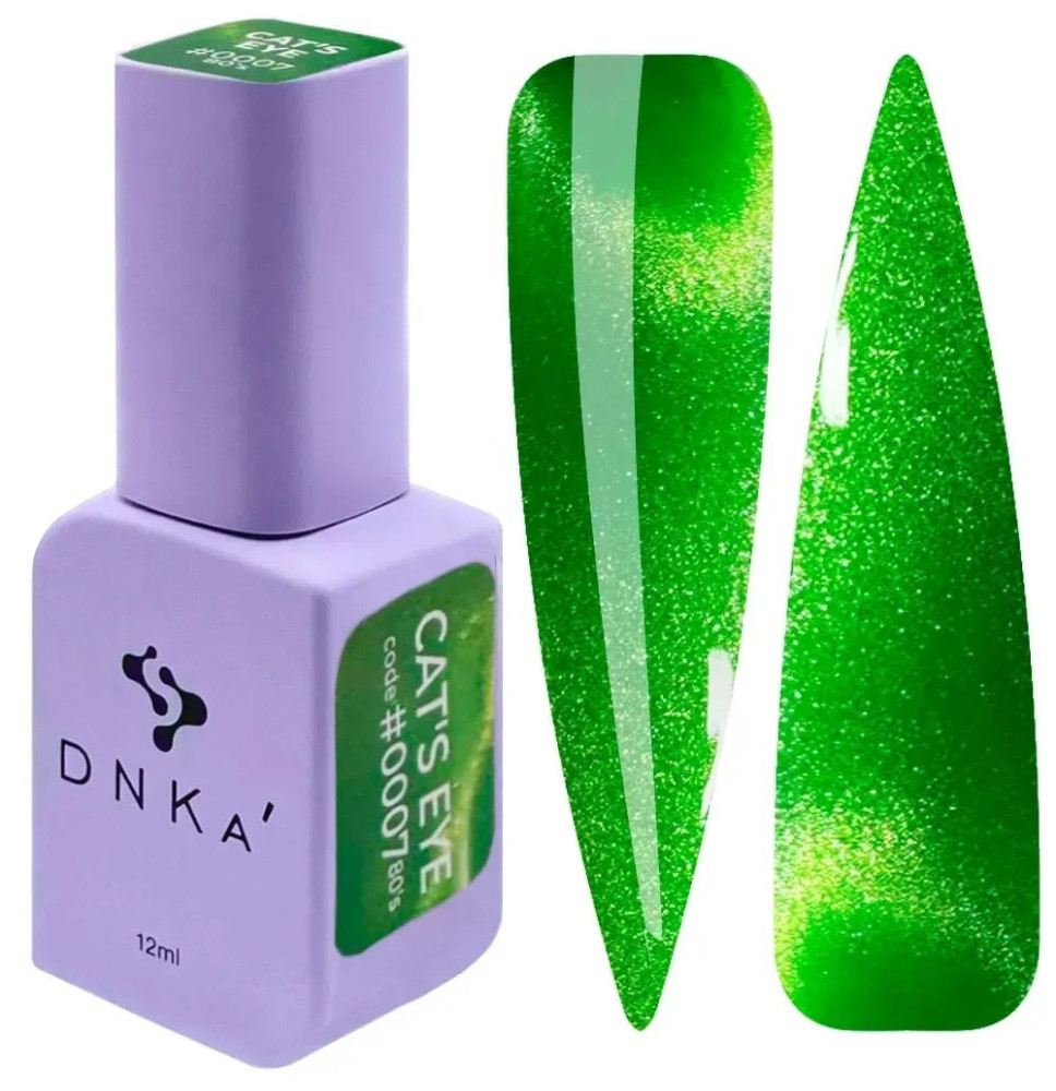 DNKa' 80’s Cat Eye 0007 12 ml – neónová smaragdová zelená