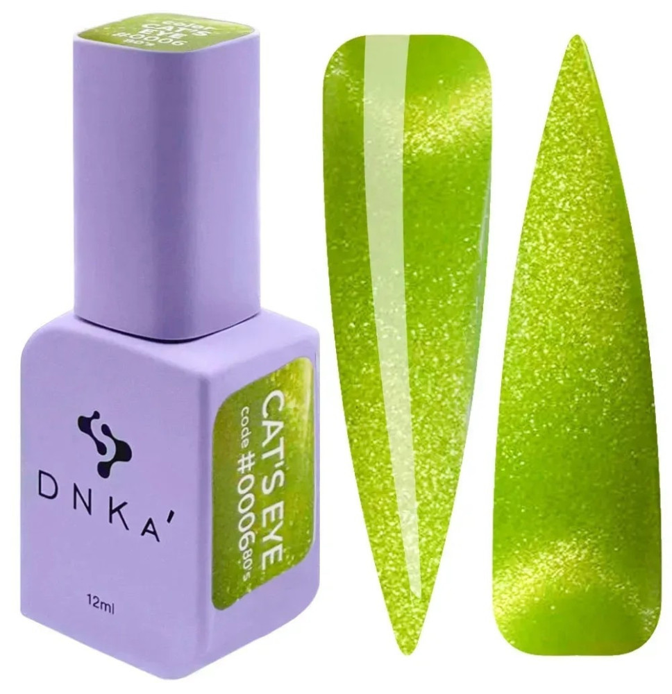 DNKa' 80’s Cat Eye 0006 12 ml – neónová limetková