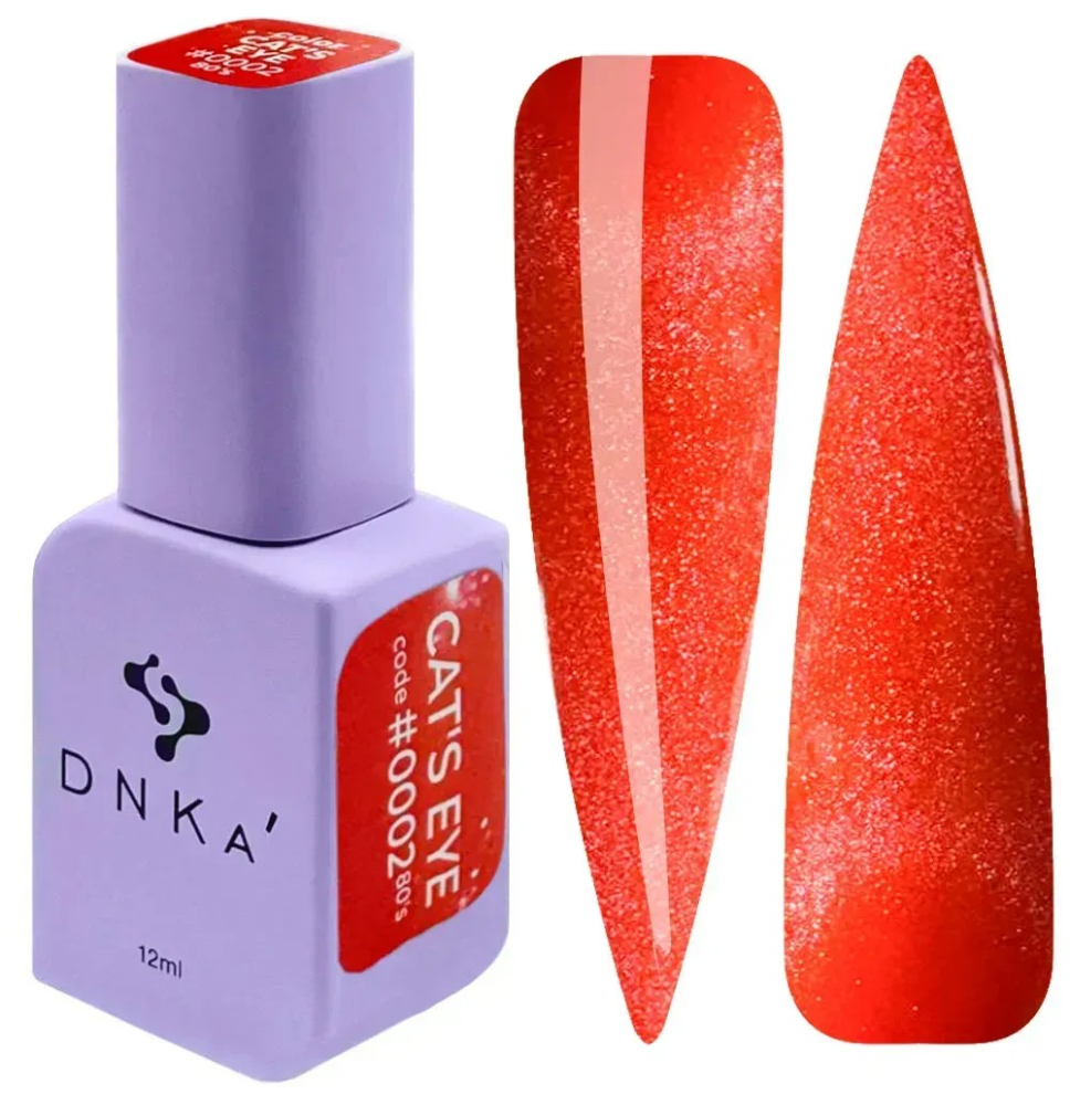 DNKa' 80’s Cat Eye 0002 12 ml – neónová červená