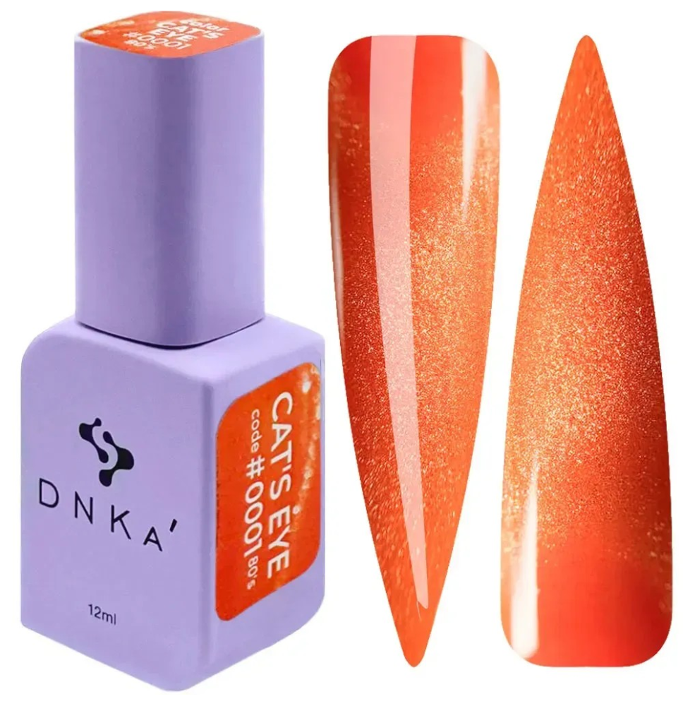DNKa' Color Gel Polish Cat's Eye 0001 80's 12ml