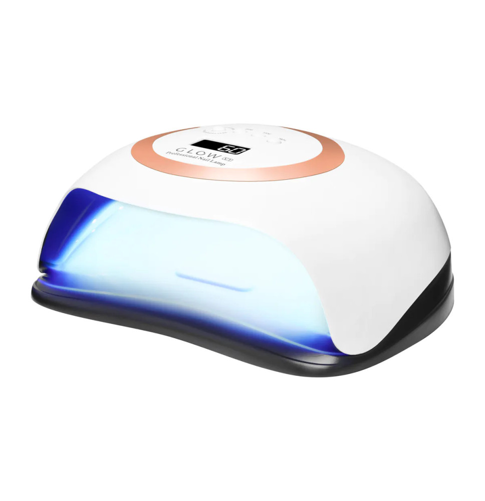 UV/LED lampa GLOW S1 168W zlatá – Dual LED profesionálna lampa na nechty