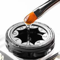 Molly Nails 3D Relief Top Gel Sculpture 5 g – transparentný 3D top gel (HEMA/Di-HEMA Free)