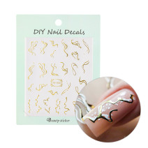 Samolepky na nechty TH-1102 – nail art zdobiace nálepky