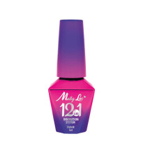 Molly Lac 12in1 gél lak Candy Pink 10 ml