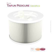 Okrúhly HEPA filter H13 pre Taifun Pedicure GreenTech