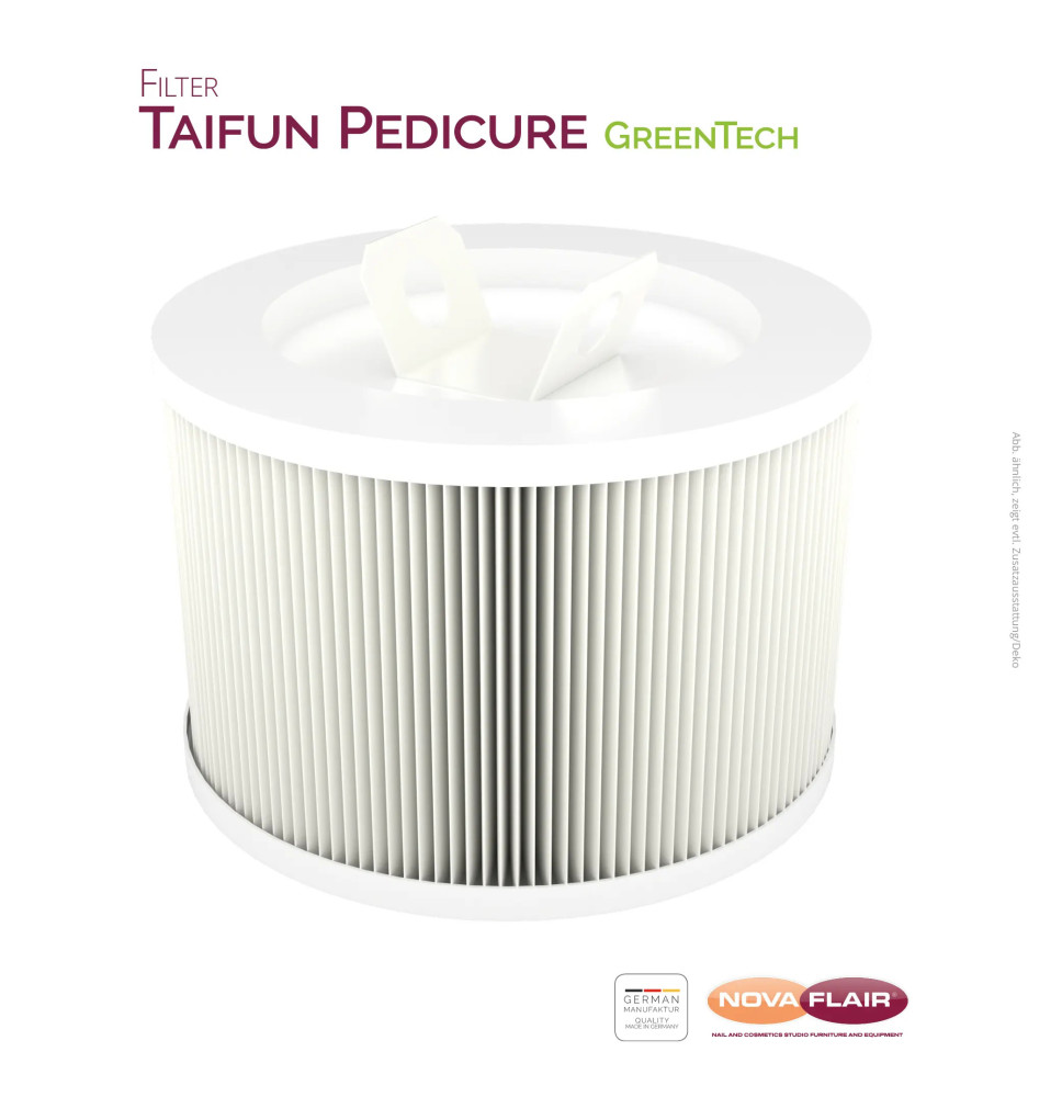 Okrúhly HEPA filter H13 pre Taifun Pedicure GreenTech