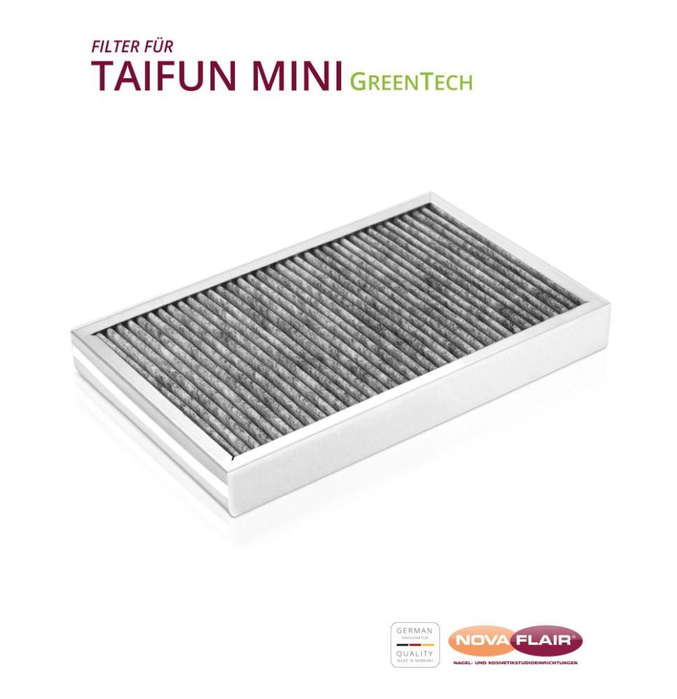 Uhlíkový lamelový filter pre Taifun Mini GreenTech