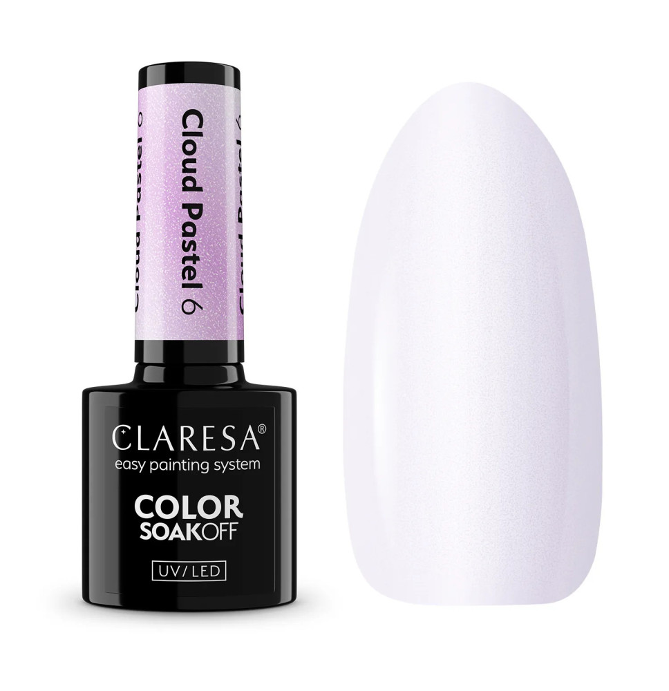 Gél lak CLARESA Cloud Pastel 6 5ml