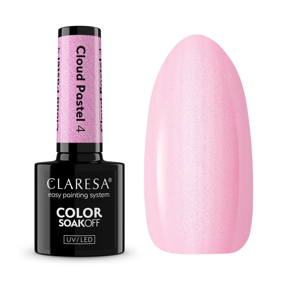 Gél lak CLARESA Cloud Pastel 4 5ml