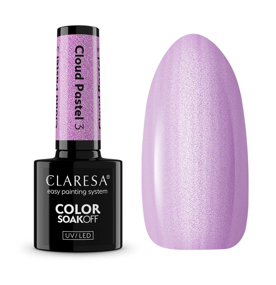 Gél lak CLARESA Cloud Pastel 3 5ml