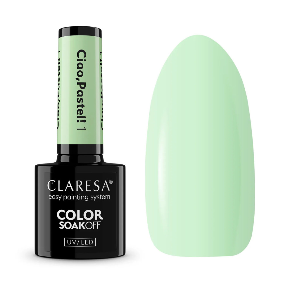 Gél lak CLARESA Ciao Pastel 1 5ml