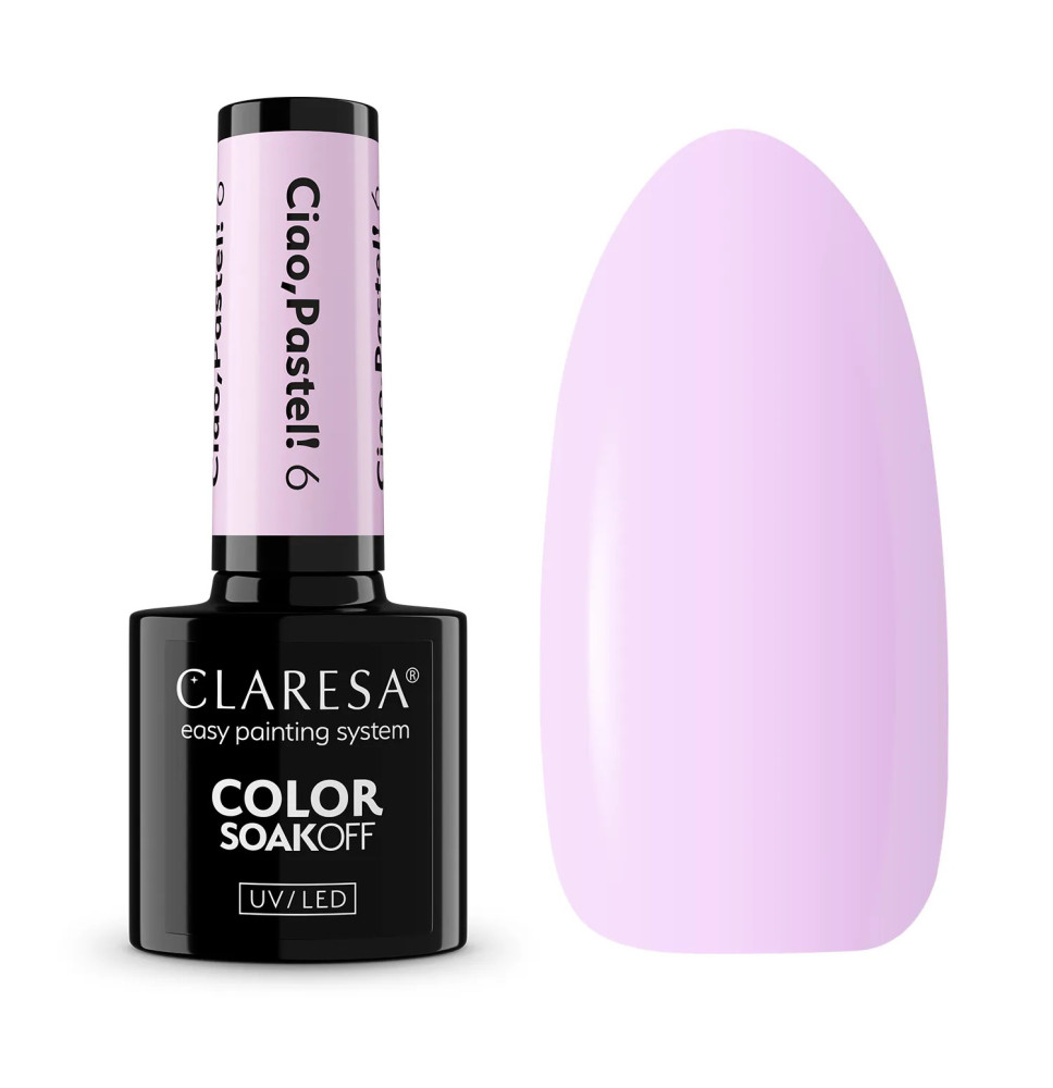 Gél lak CLARESA Ciao Pastel 6 5ml