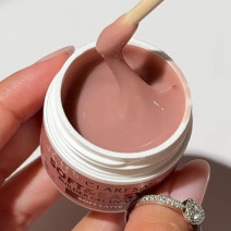 Claresa Soft&Easy Soft Latte 12 g – stavebný gél na nechty nude béžový, samonivelačný