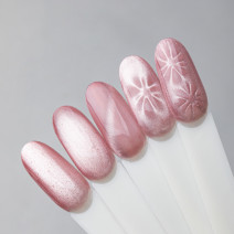 AlleLac magnet 2v1 Cat Eye ružový – magnetizér na nechty kocie oko