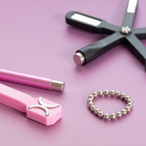 AlleLac magnet 2v1 Cat Eye ružový – magnetizér na nechty kocie oko