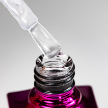 Molly Nails Liquid Glass Top No Wipe 10 g – bezvýpotkový top coat HEMA free číry