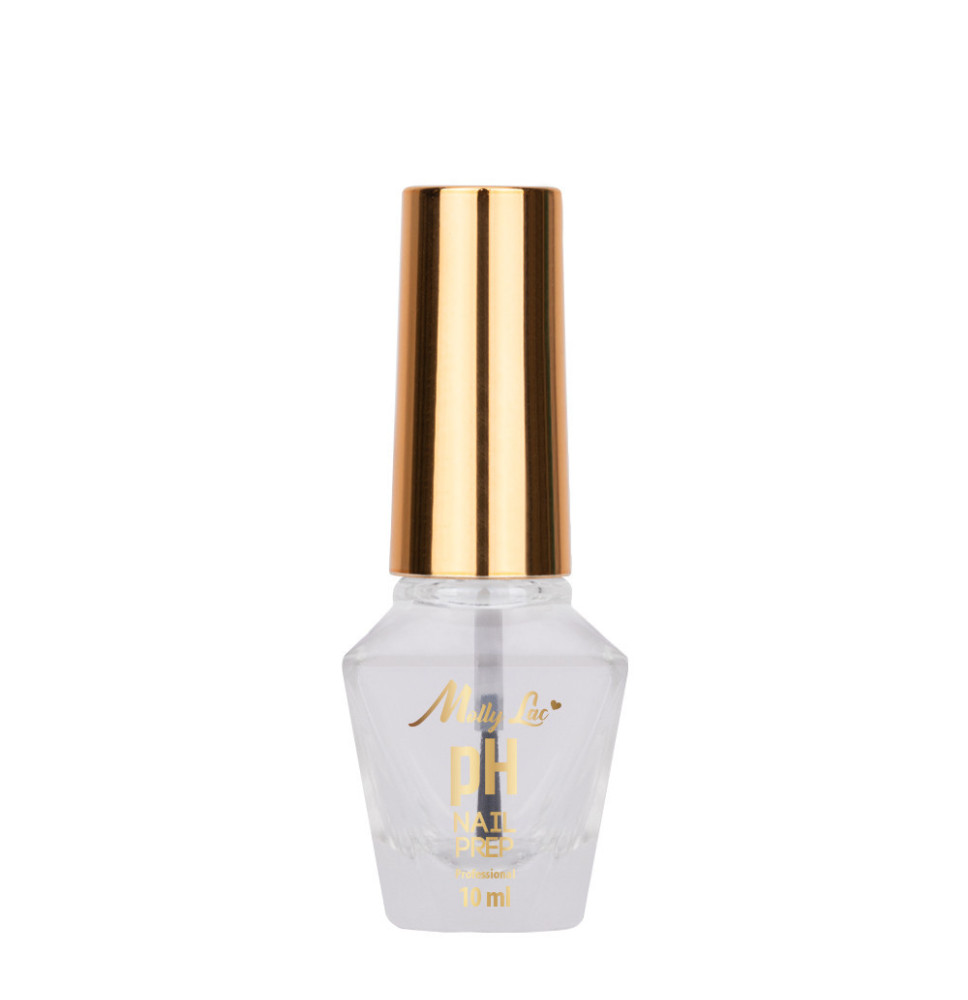MollyLac pH Nail Prep 10 ml – dehydrátor a odmasťovač na nechty