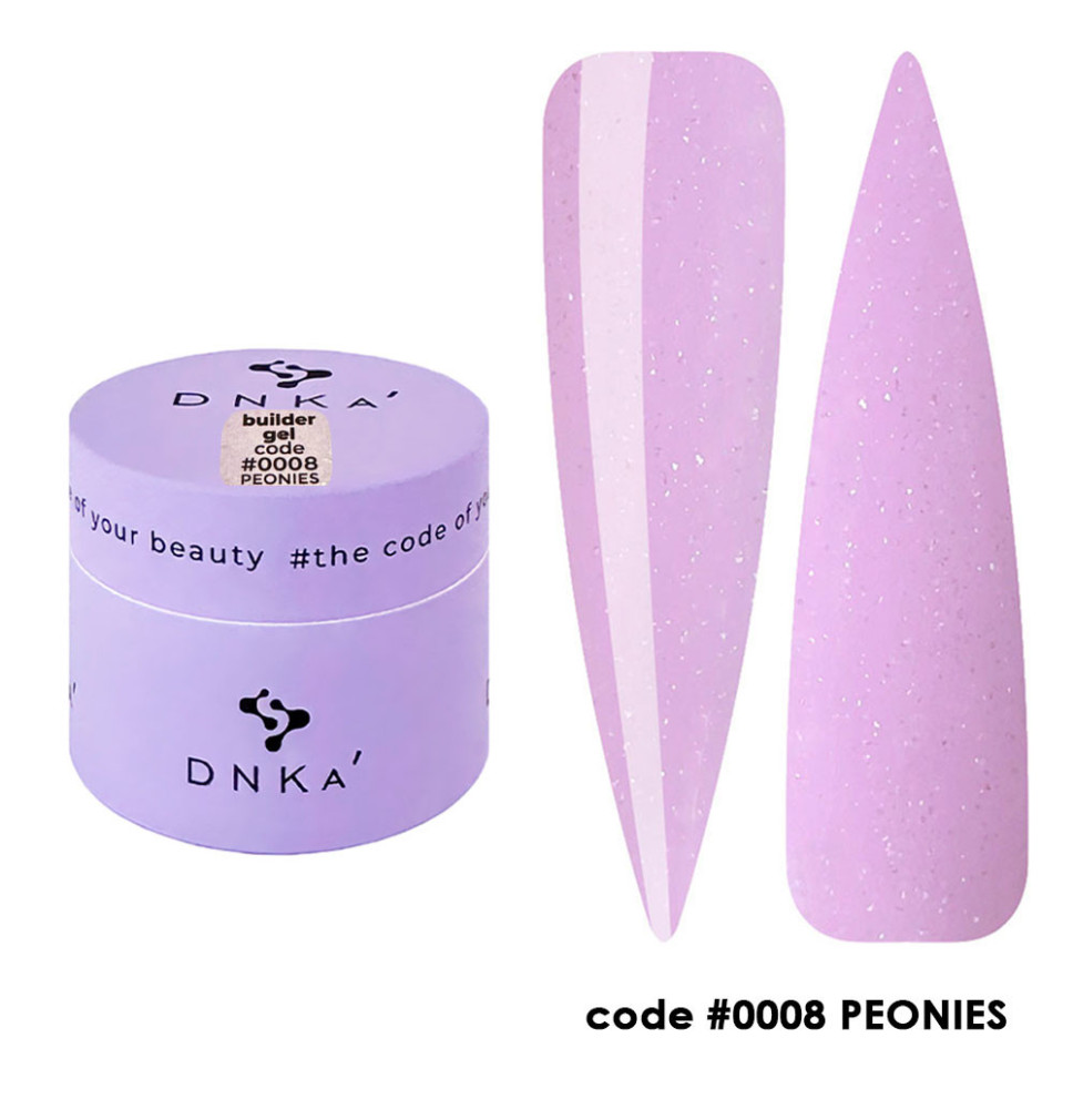DNKa' stavebný gél 0008 Peonies 15ml
