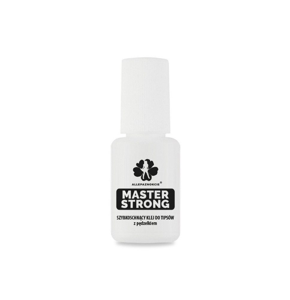 Master Strong Nail Glue 8 g – rýchloschnúce lepidlo na tipy s štetcom