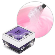 Allepaznokcie akrygél Glass Pink 30 g – ružový transparentný akrygél
