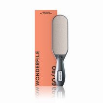 Wonderfile pilník na päty 60/80 čierny – profesionálny pedikérsky pilník