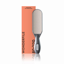 Wonderfile pilník na päty 80/120 čierny – profesionálny pedikérsky pilník