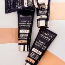 Claresa Beauty Protective Foundation SPF 50 30 ml – hydratačný make-up Medium Warm 2W