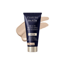 ClaClaresa Beauty Protective Foundation SPF 50 30 ml – hydratačný make-up Light Neutral 1N