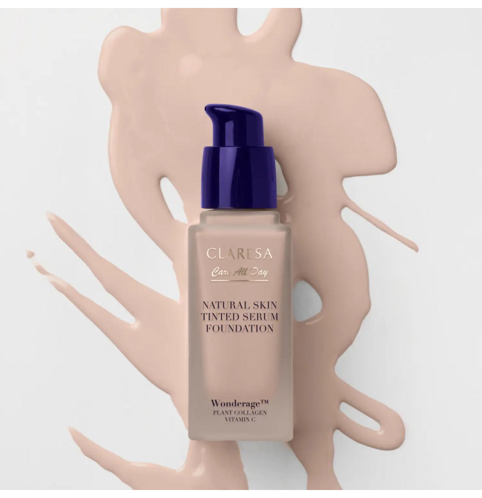 Claresa Natural Skin Tint Serum Foundation 32 ml – make-up sérum Light Cool 1C