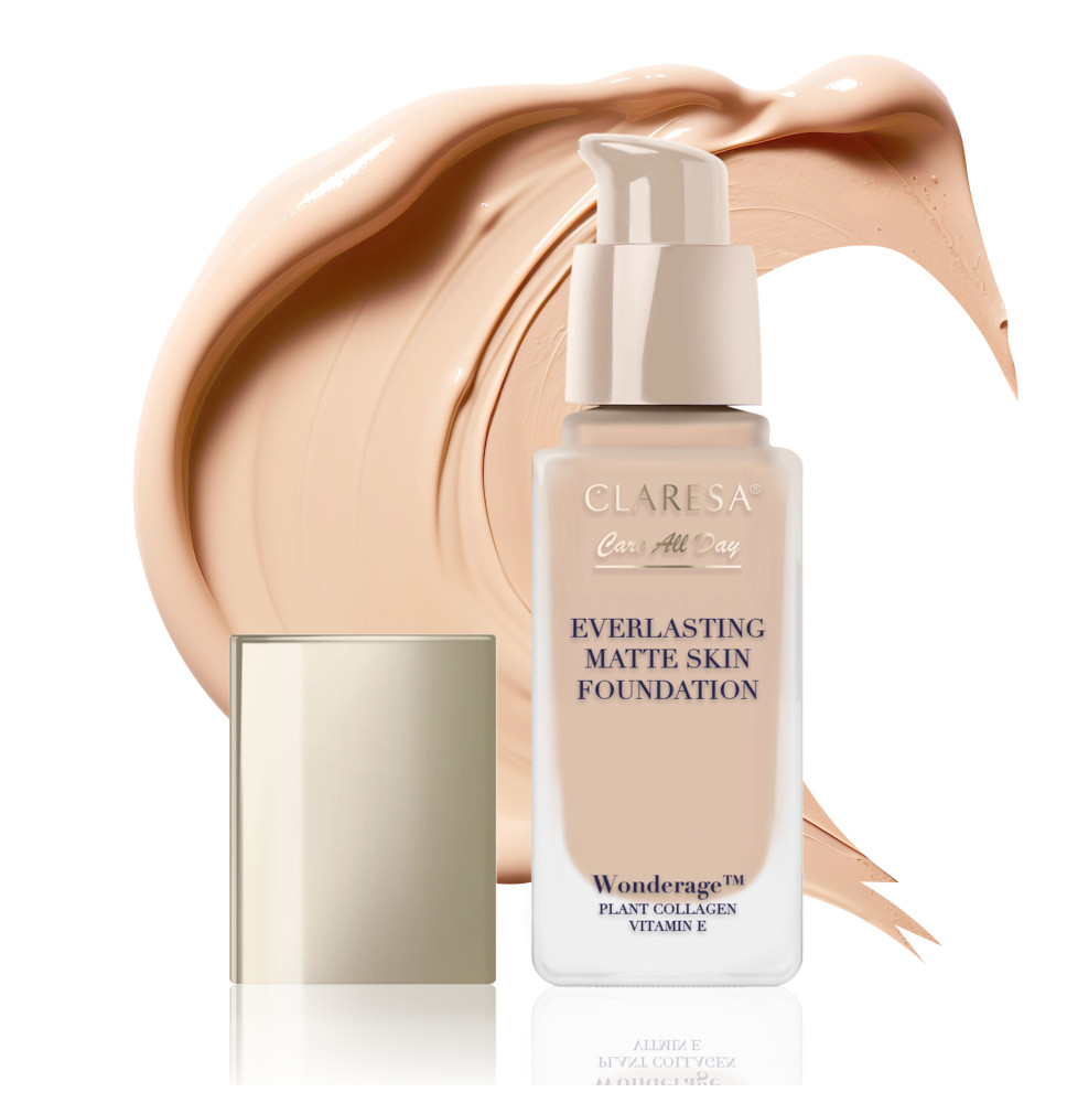 Claresa Everlasting Matte Skin Foundation 32 ml – matujúci make-up Sand