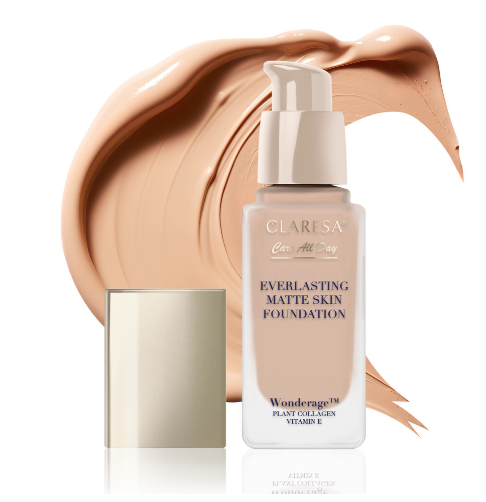 Claresa Everlasting Matte Skin Foundation 32 ml – matujúci make-up Natural Tan