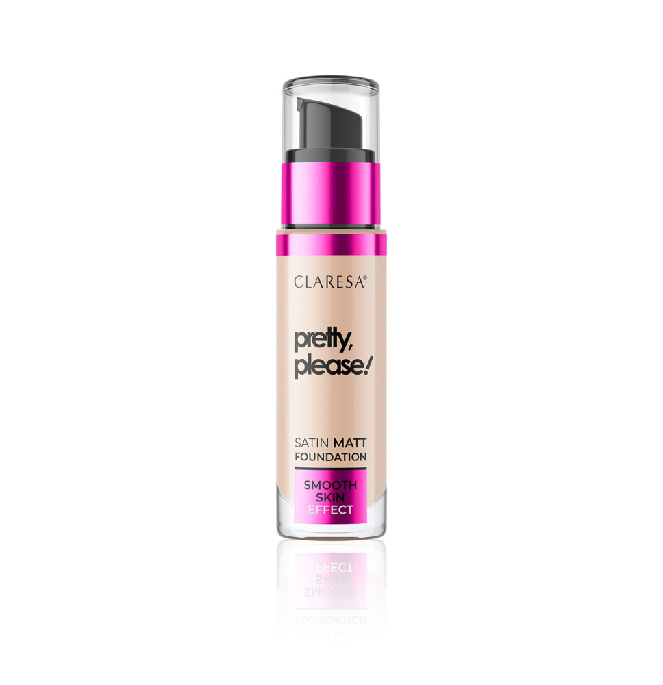Claresa Pretty, Please! Foundation 05 Deep-Medium 34g – saténovo-matný make-up