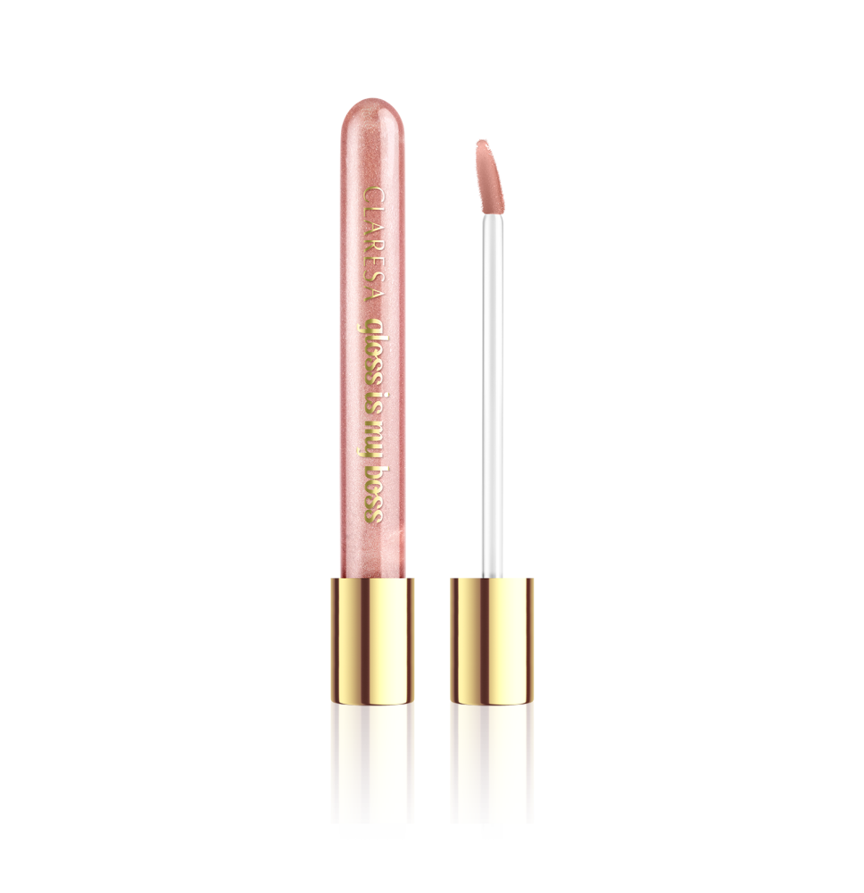 Claresa Gloss Is My Boss 06 Biggie 5 ml – lesk na pery s kyselinou hyalurónovou